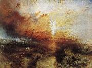 Joseph Mallord William Turner Slave ship Spain oil painting artist